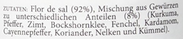 Gusto Mundial Flor de Sal d’Es Trenc Sri Lanka Salz 150g | unbehandeltes Meersalz aus Mallorca | Mit Koriander, Kurkuma, Chili und Pfeffer - 7