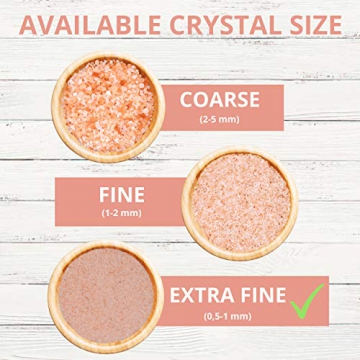 NortemBio Rosa Himalaya-Salz 6,7 Kg. Extra Feinkorn (0,5-1 mm). 100% Natürlich. Unraffiniert. Ohne Konservierungsstoffe. Von Hand extrahiert. Aus Punjab Pakistan. Premium-Qualität. - 3