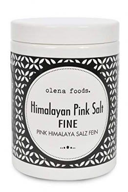 Rosa Himalaya Salz 1KG Steinsalz Fein Himalaya Kristallsalz Himalayan Pink Salt aus Pakistan - 1